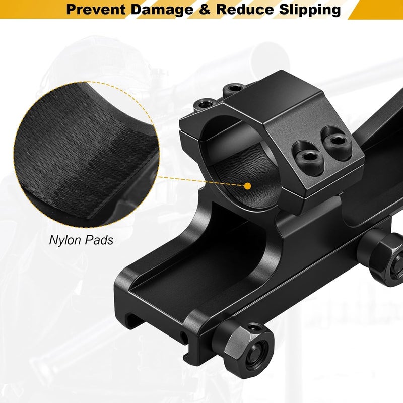 KKIKK 1 inch Scope Rings for Picatinny Rail, 2-PCS Scope Mount Rings - Image 5